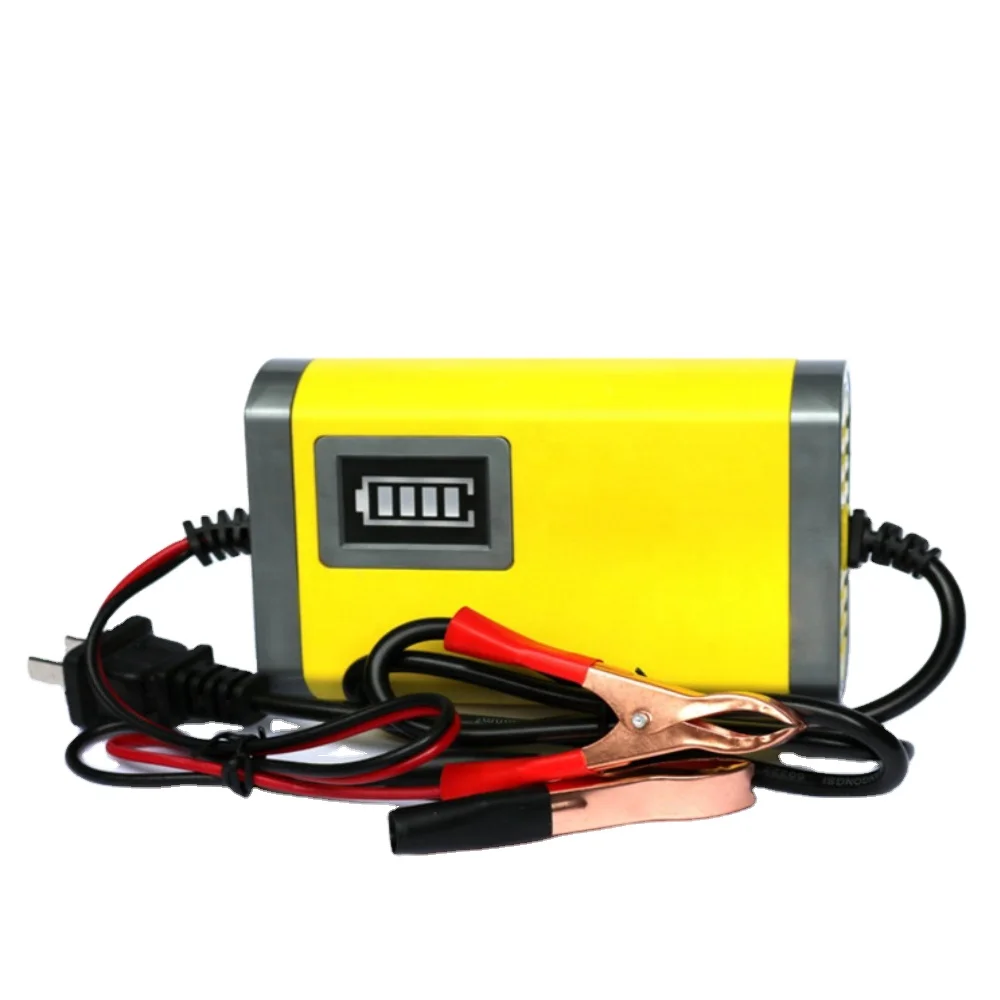 110v Us-plug Car Motorcycle Battery Charger 12v 2a Full Automatic Smart  Power Charger Maintainer 3 Stages Lead Acid Led Display - Buy Motorcycle Battery  Charger,Car Battery Charger,Lead-acid Batteries Product on 