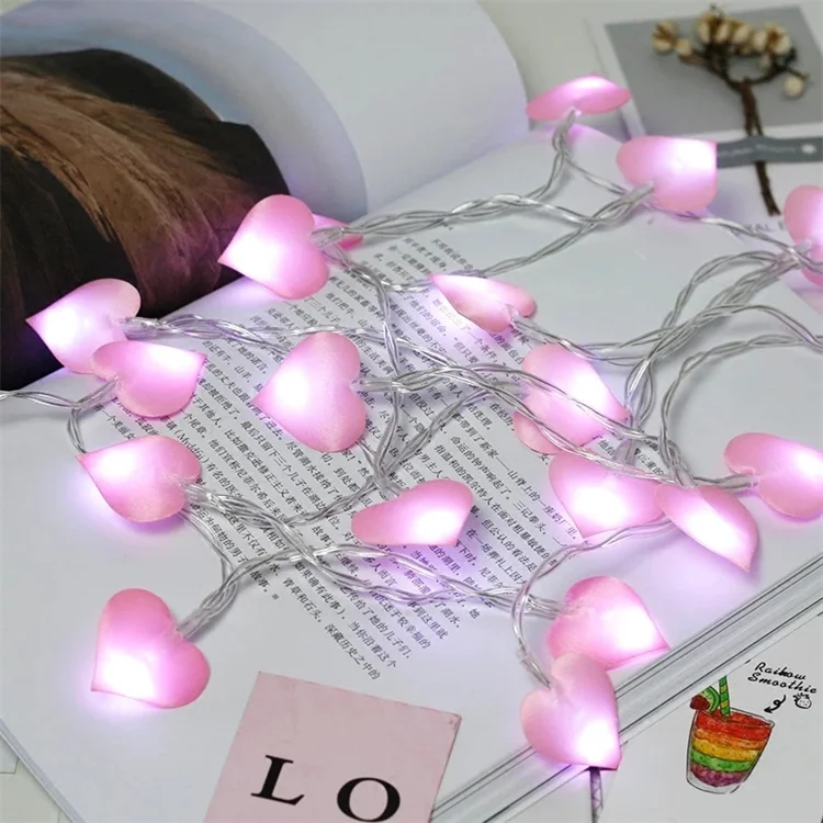Guirnaldas Luces Corazón Románticas - Acabado Premium Garantizado