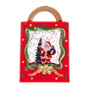 Pequeño bolso rojo-viejo hombre y árbol-7,5 cm * 4cm * 11,5 cm