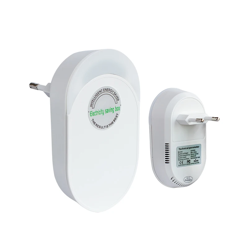 Smart Sleek Design Power Energy Saver Stable Voltage and Balance the Current with LED Lights to Indicate Operation Energy Saver