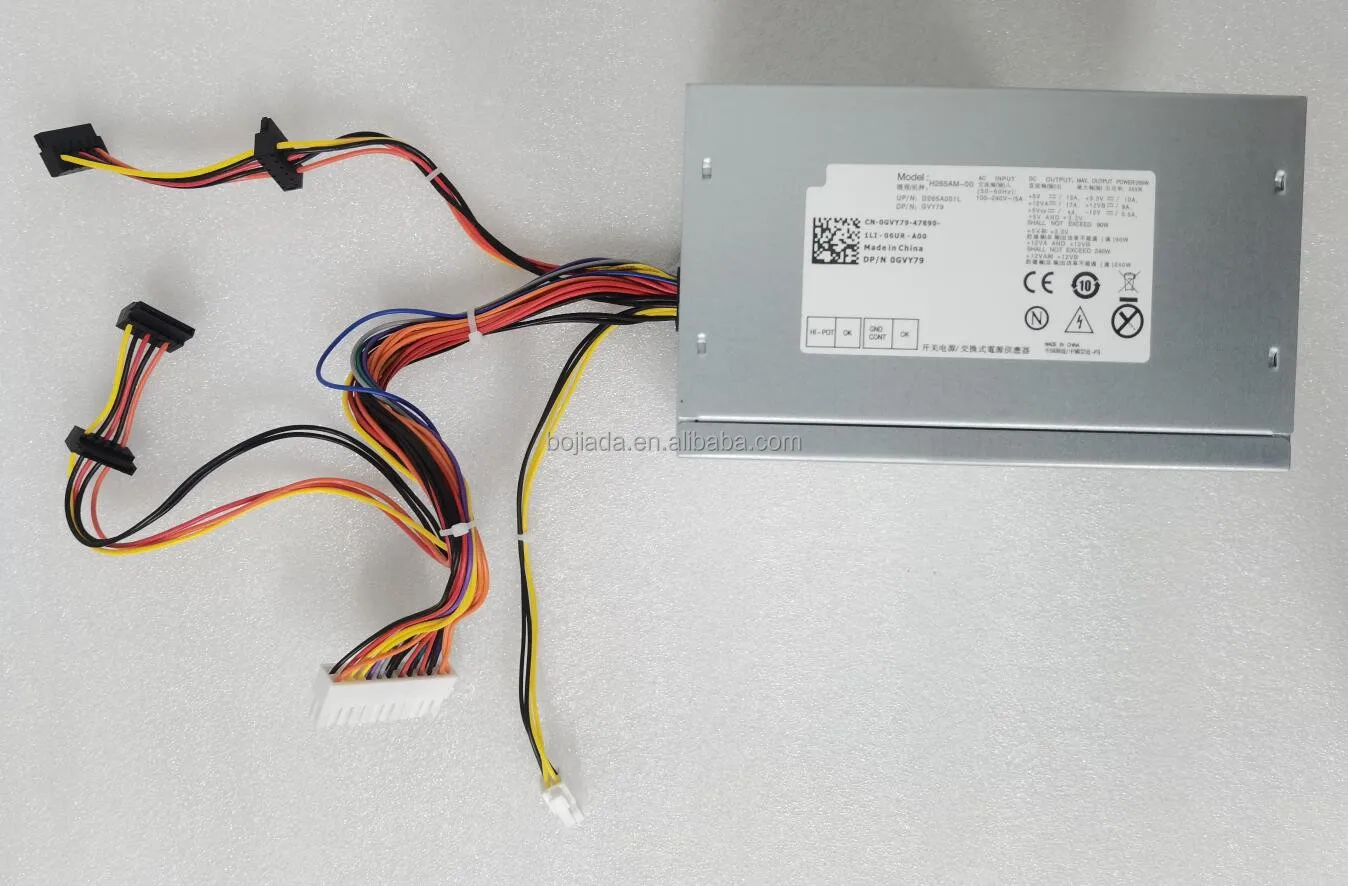 New Original 265w Power Supply H265am-00 Gvy79 For Dell Optiplex 620 390  790 990 3010 7010 Mini Tower (mt) Systems - Buy New Original 265w Power  Supply H265am-00 Gvy79 For Dell Optiplex,265w