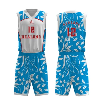 Source Healong Pink Basketball Uniform Dye Sublimation Manufacturers Design  Custom Basketball Jerseys on m.