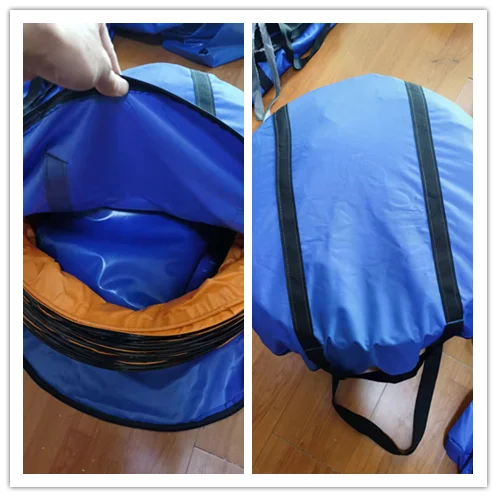 Agility Tunnelsack „PREMIUM" Con Tappetino Antiscivolo A Gommini 80cm - Foto 2