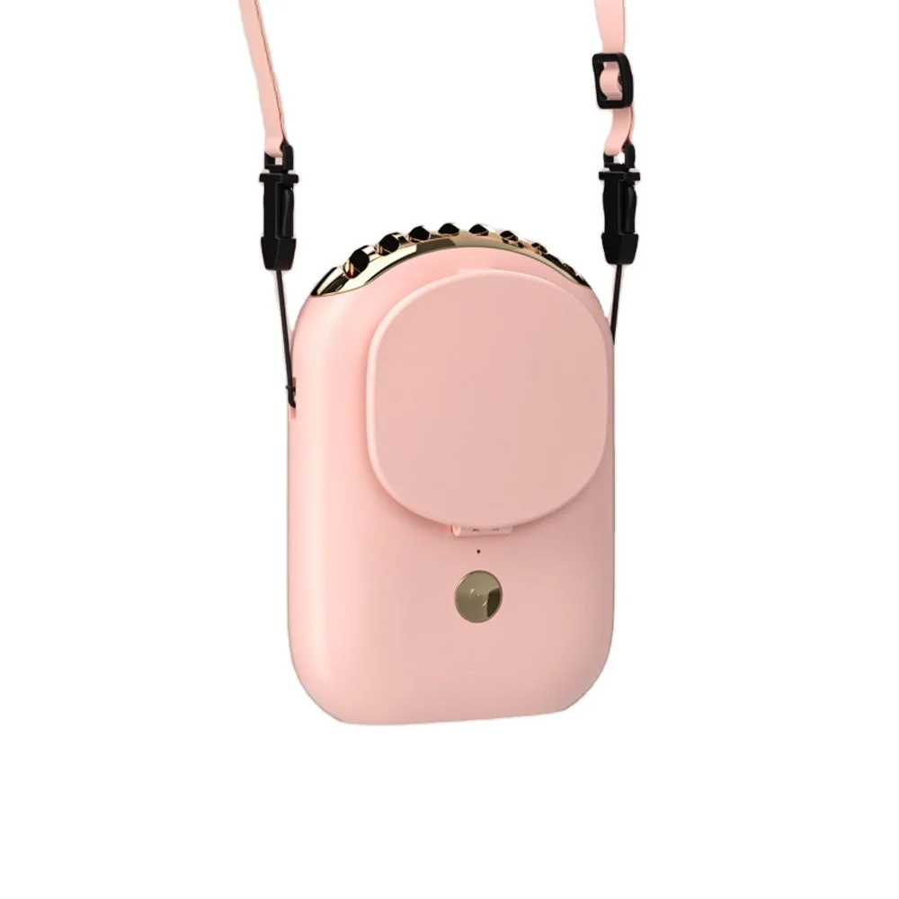Multifunction 2023 Mini Portable Sublimation Rechargeable Collapsible Fan Foldable Stand Electric Neck Fan 3000mAh