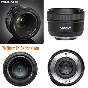 Yn50mm F1.8 Lens for Nikon - Prime Focus & Fast Aperture
