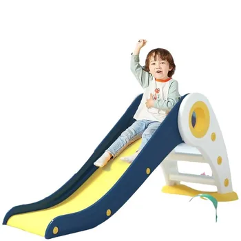 Home Baby Foldable Slide Indoor Plastic Playground Toy for Indoor Climbers & Play Structures