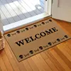 Imitation coconut fiber floor mat - welcome