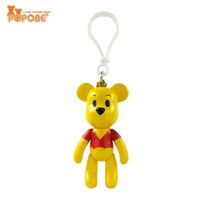 Popobe漫画くまのプーさん3dキーホルダーpvc3 ミニかわいいキーリング Buy 漫画キーホルダー 3dかわいいキーホルダー Pvcキーホルダー Product On Alibaba Com