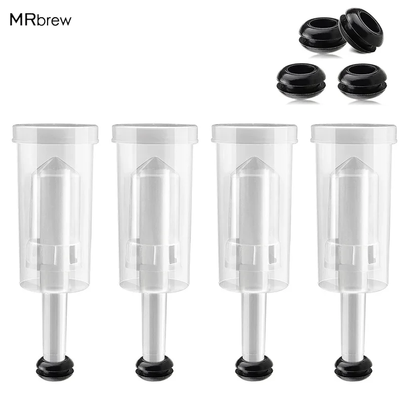 Fermentation 3piece Airlock Kit With Mason Jar Grommet For
