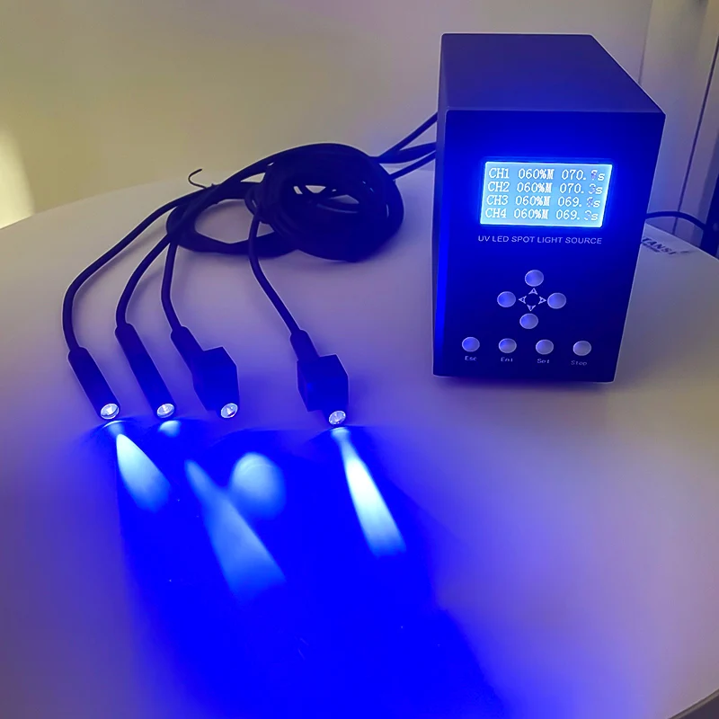 High Power UV LED Spot Curing System - Energy Saving & Efficient