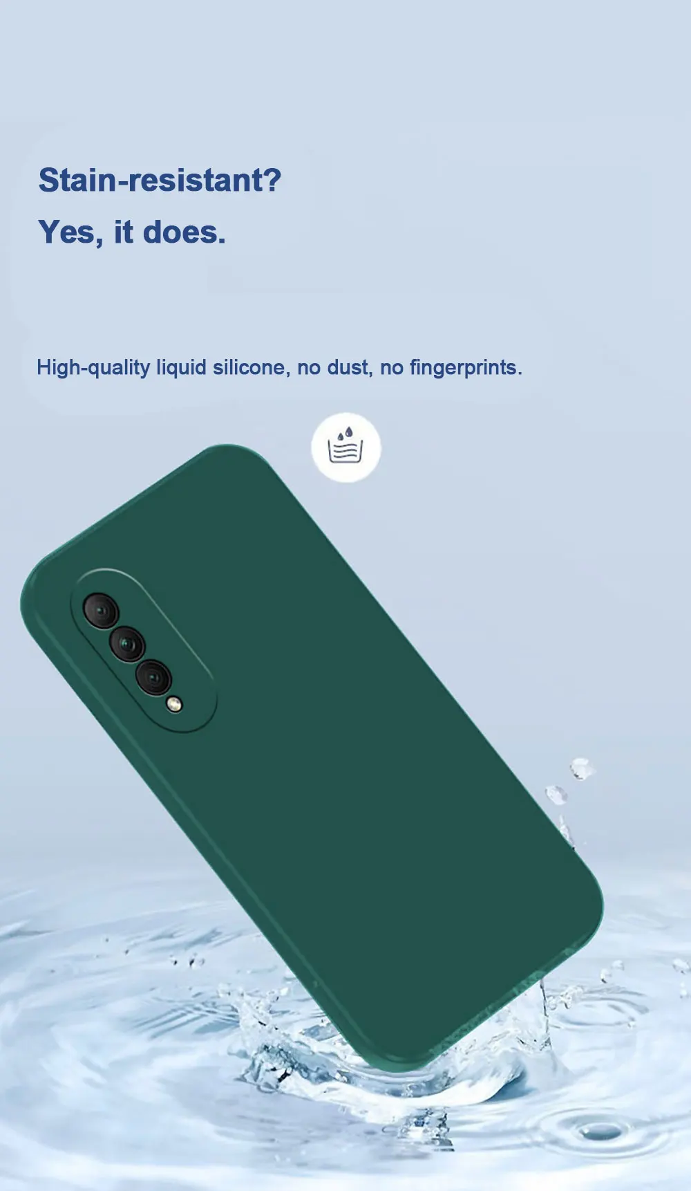 Liquid Silicone Phone Case For Huawei Nova 12 11i 10 9 8 7i Se Anti Fall Simple Business Pure Colour Sjk421 Laudtec manufacture