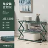 [No installation required] Grayish-green 3-layer, 70cm long