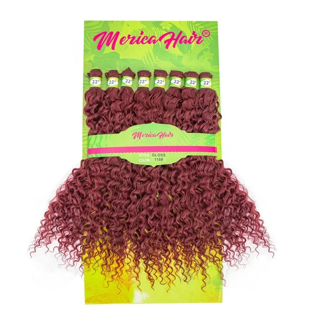 Wholesale Superstar Gloss Synthetic Hair Bundles Premium Hair Weft Best