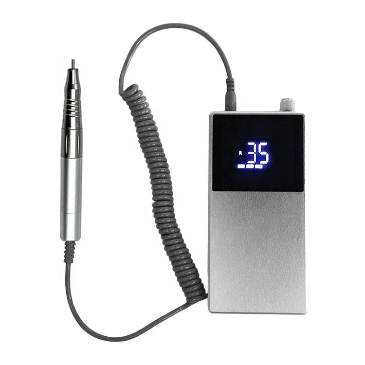 product free shipping japan g5 professional nail drill micromotor 28000rpm low noise super up200 e file ce certified manicure machine-27