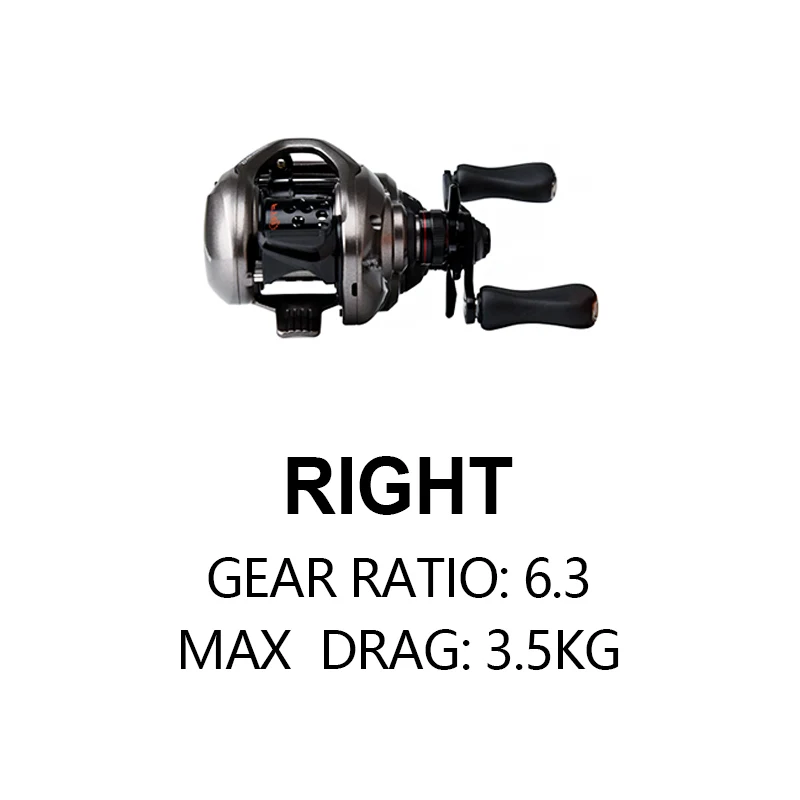 SHIMANO SCORPION BFS Baitcasting Fishing Reel 6.3:1 Gear Ratio 3.5