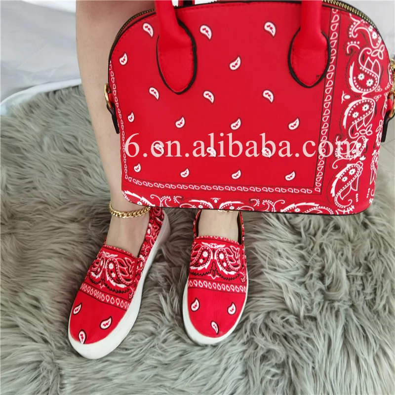 red-sneakers set