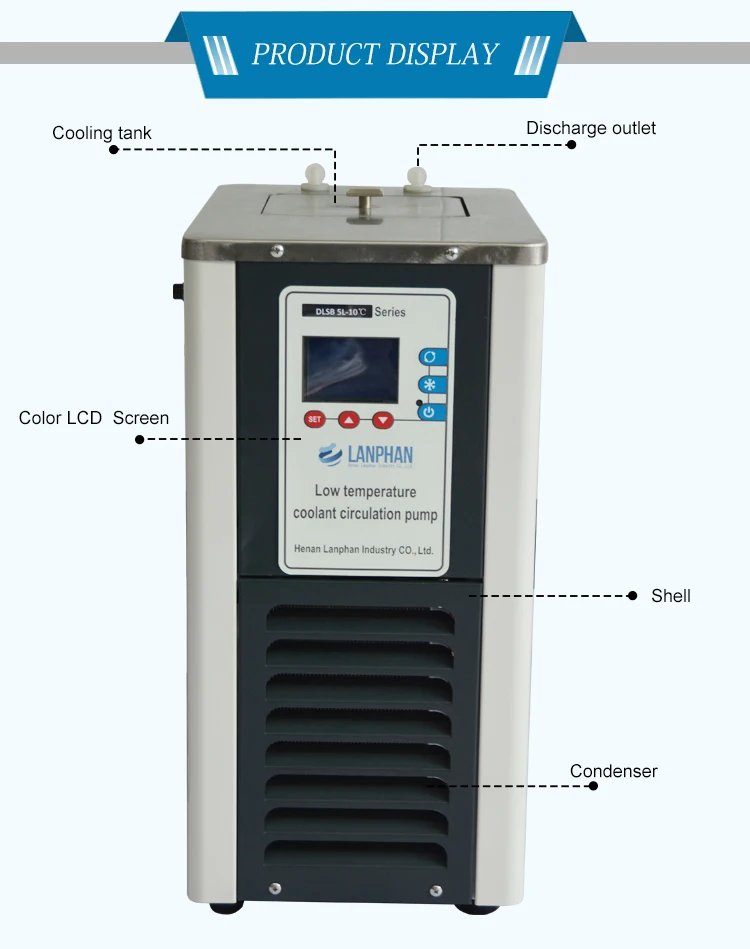 Circulator Recirculating Glycol Cooler, 110v, Air-Cooled - detail 6