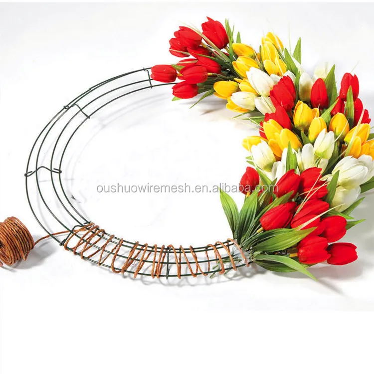 flower wreath wire wreath frames bulk