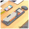 White, gray, orange