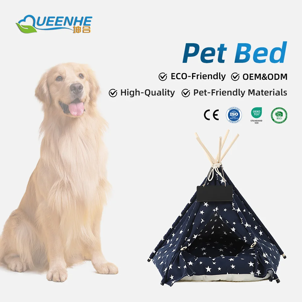Wholesale Washable Pet Bed Pet Tent Bed Indoor Outdoor Puppies House P - product detail 1
