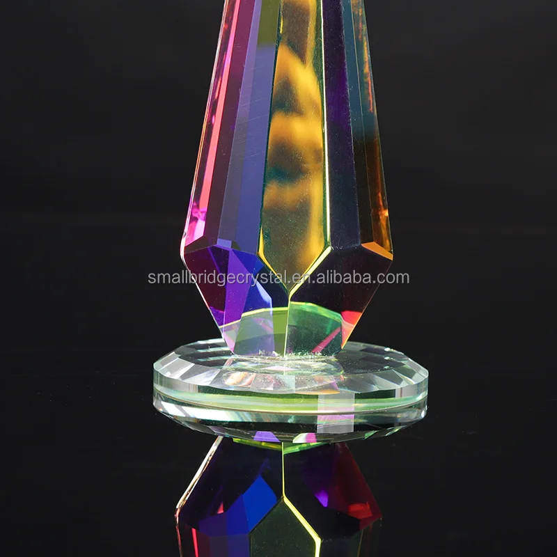 product small bridge factory wholesale christmas decorations souvenir gifts crystal cross ornaments crystal handicrafts-9
