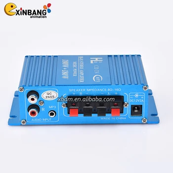 Factory sales high quality Hi-Fi 180W CD in MP3 stereo power audio amplifier