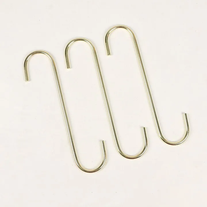 Lavinia Metal Hook Round s Type Hooks Stainless Steel Metal Hanger
