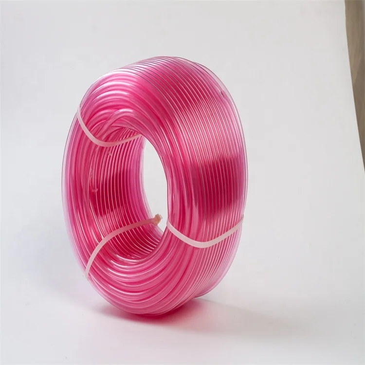 Aquarium Airline Tubing - 16.4 Feet (5m) Rubber Hose For Air Pump, 4mm/6mm Diameter (Red)