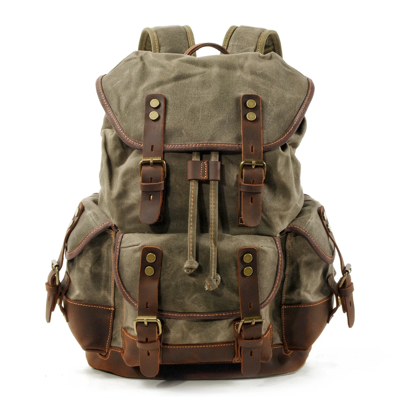 canvas laptop backpack