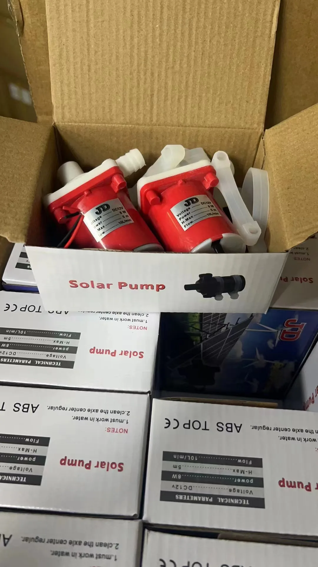 DL DC 12V Submersible Pump High Head 5M Solar air Cooler Pump