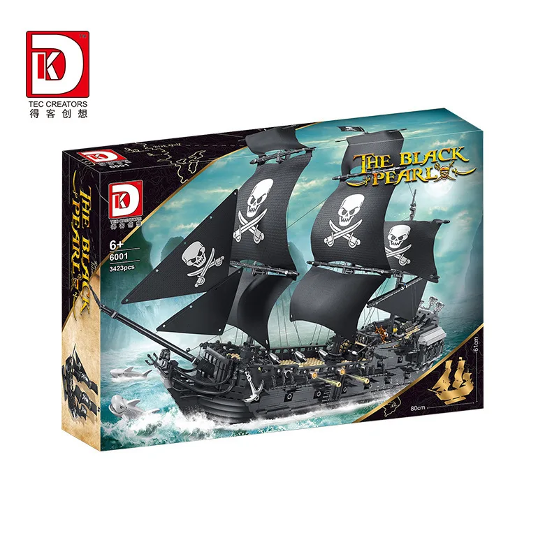 Alibaba.com: liangjun DK6001 The Black Pearl Ship Modular