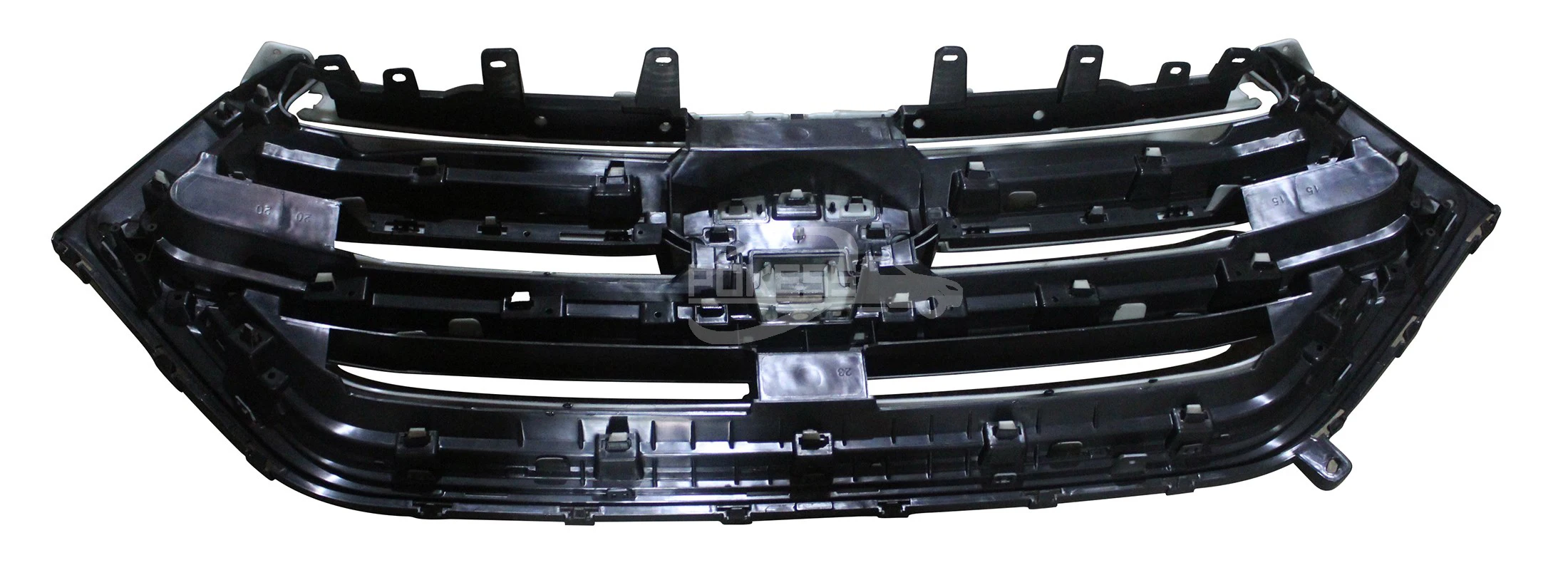 Factory Outlet High Quality Car Grille Sports Black With Camera Hole O... — 3