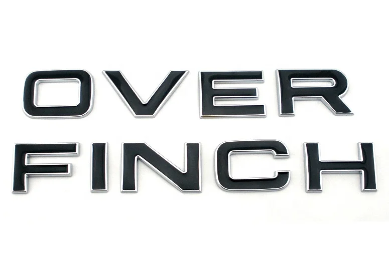 Logo Chrome Car Emblem 32mm Limited Edition High Performance Letters for RANGE ROVER Decal Badge Car Stickers
