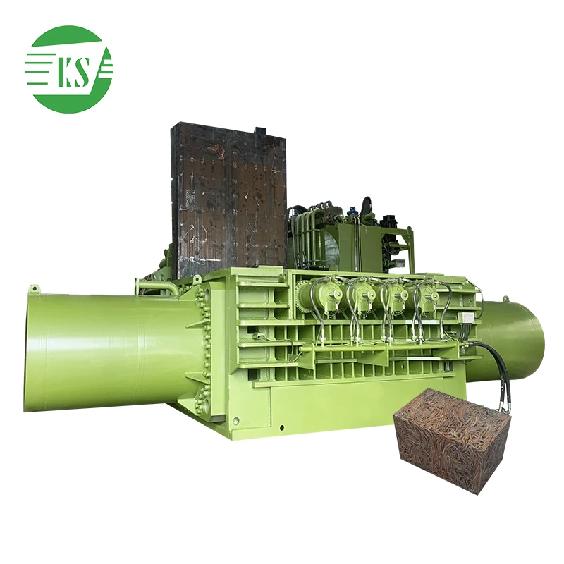 Keshang Y81-2000T Waste Aluminum Steel Copper Waste Car Automatic Hydraulic Scrap Metal Baler Machine supplier