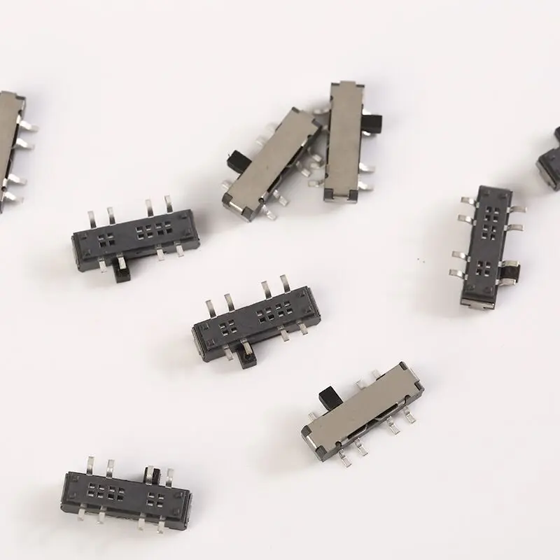 2p3t Micro Smt Smd Slide Switch 8 Pin