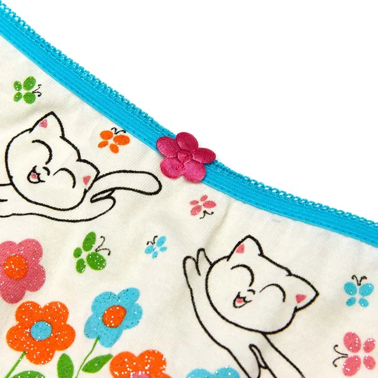Лидер продаж летнее нижнее белье для девочек из 100% хлопка с мультяшным рисунком детские трусики детское дышащее 2 шт./компл. оптовая продажа