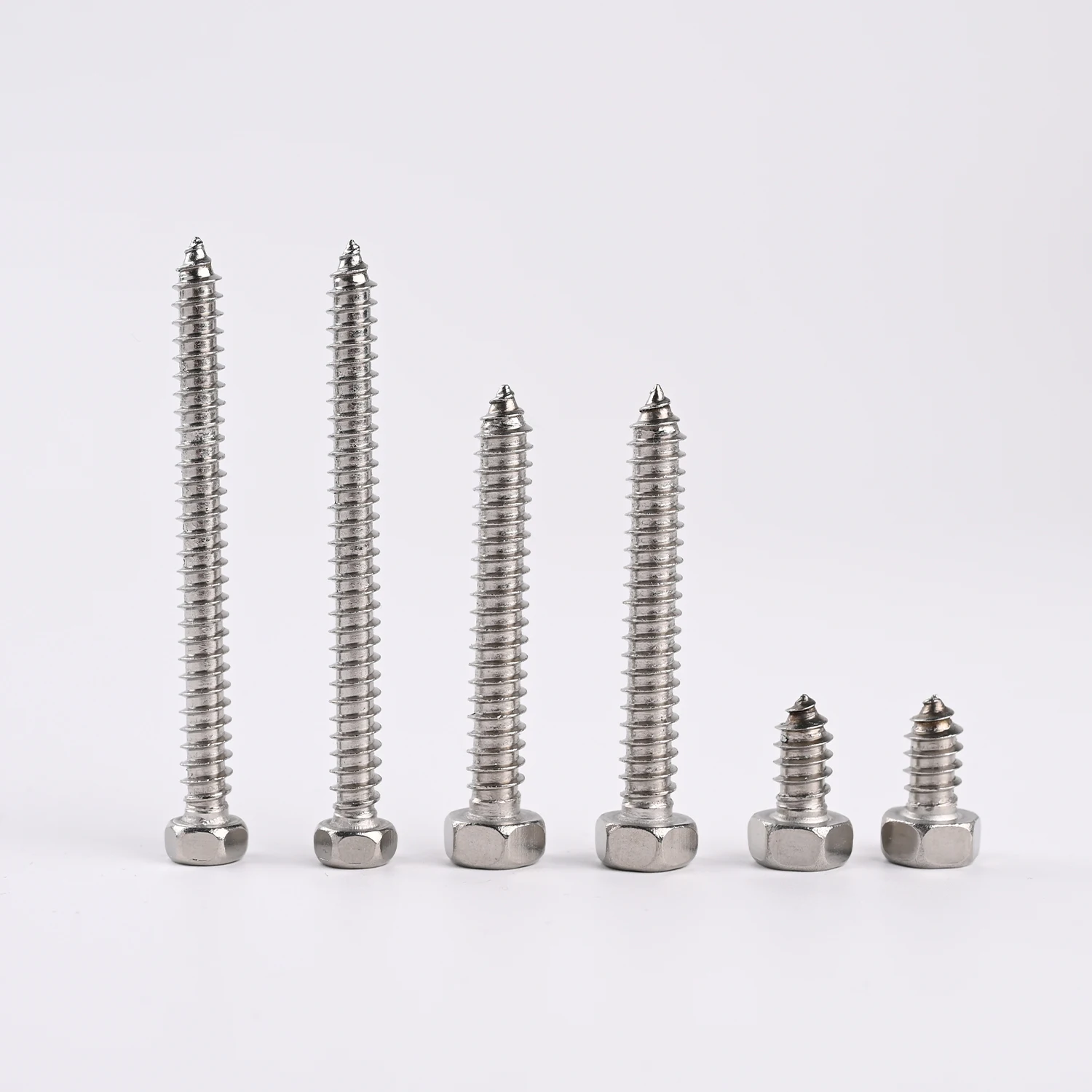 New Style Hot Selling High Quality Custom Din7976 Anticorrosive Antirust Hexagon Head Tapping