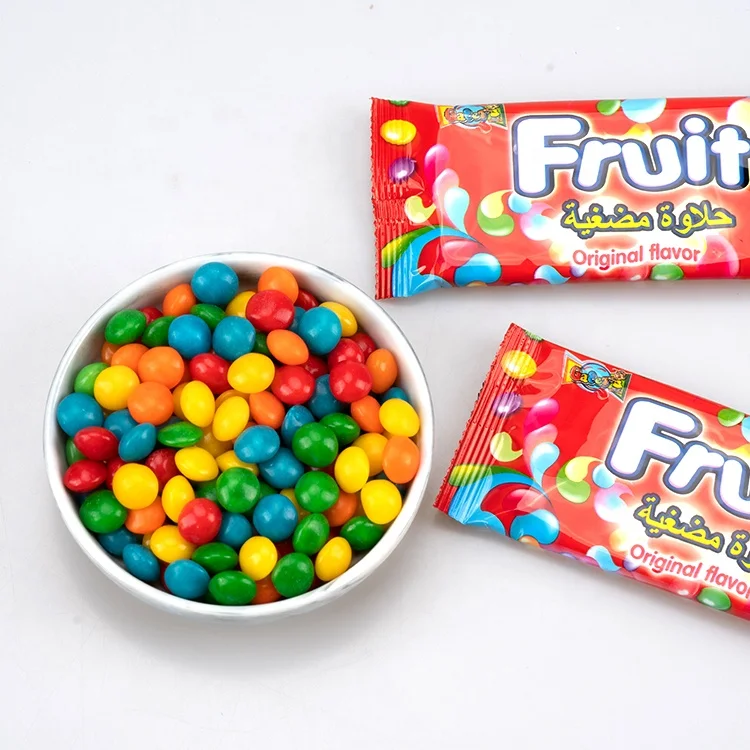 Wholesale Candy Factory Skittle Candy Bulk Chewies Fruity Caramelo