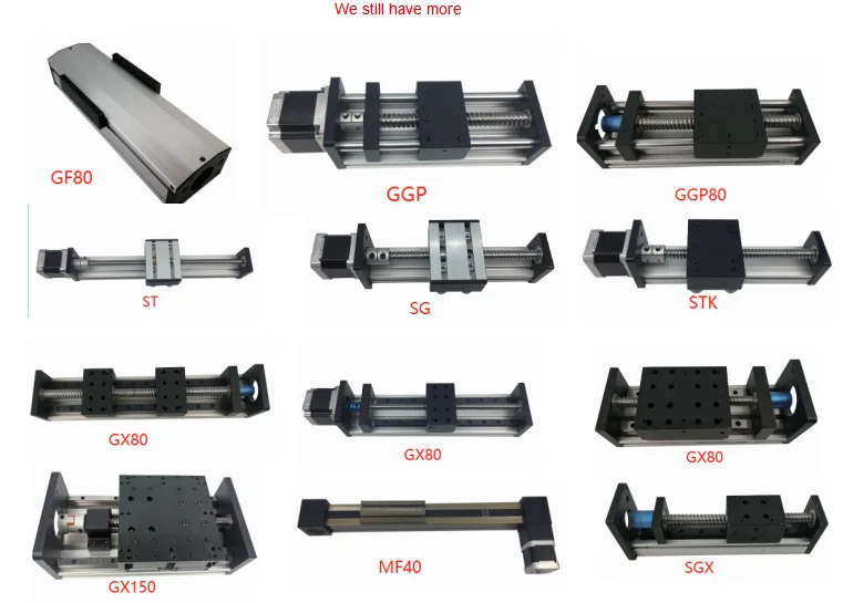 SGX Sfu1605 Ball Screw Sliding Table CNC Linear Actuator Module with 57 ...