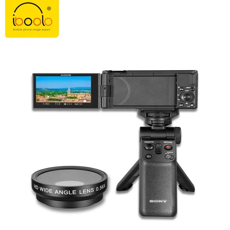 
ZV-1 широкий широкоугольный объектив с фокусным расстоянием iboolo Сменный объектив камеры 140 градусов широкоугольный объектив для SONY ZV-1 