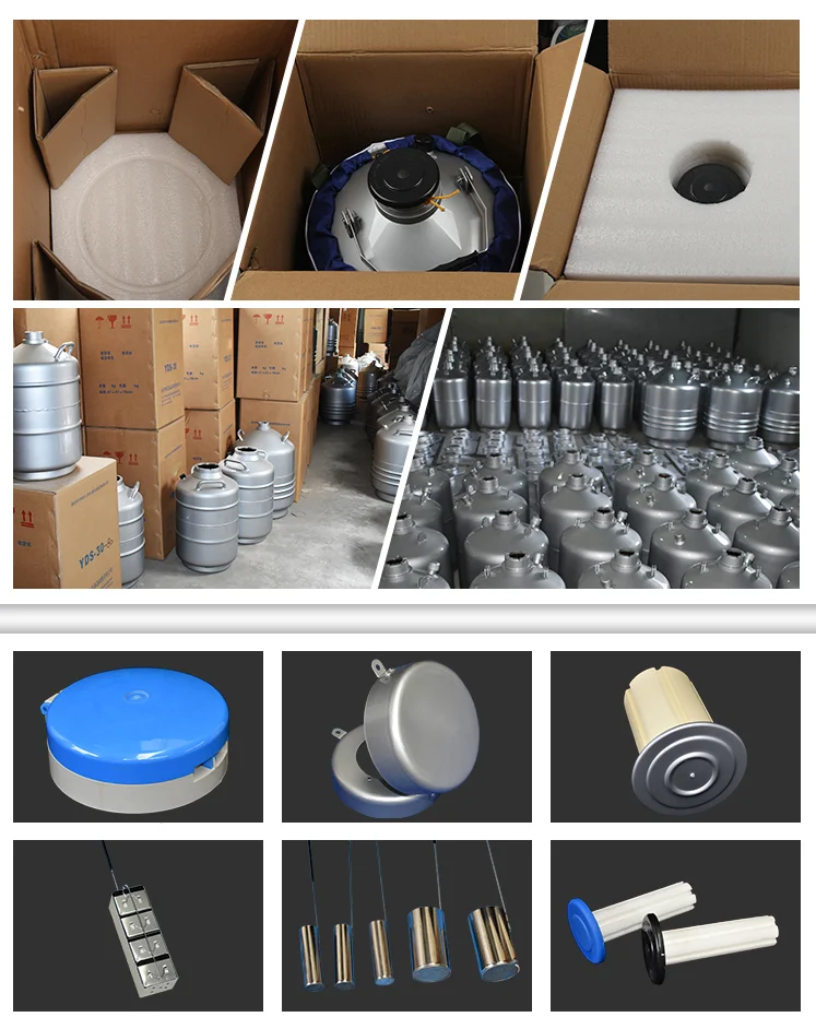 Liquid Nitrogen Tank 25 Cell Polycarbonate Freezer Boxes - China Freezer  Boxes, Refrigerator Rack