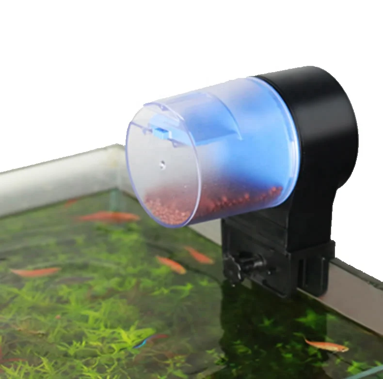 SUNSUN Feeder Automatic Fish Tank Feeding Koi Goldfish Feeder Plastic Aquarium Intelligent Timing Fish Feeder