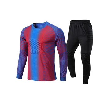 High Quality Custom Soccer Goalkeeper Uniform Economical Plain Football Kits in Bulk