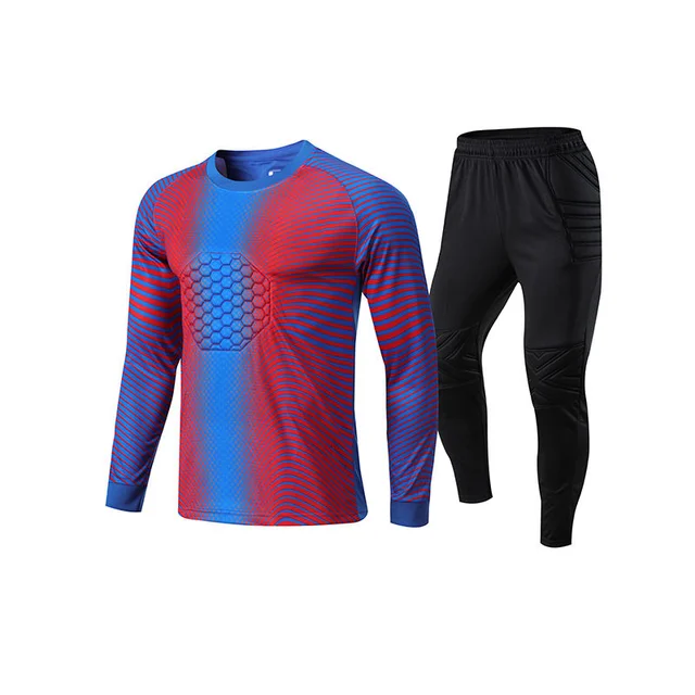 High Quality Custom Soccer Goalkeeper Uniform Economical Plain Football Kits in Bulk