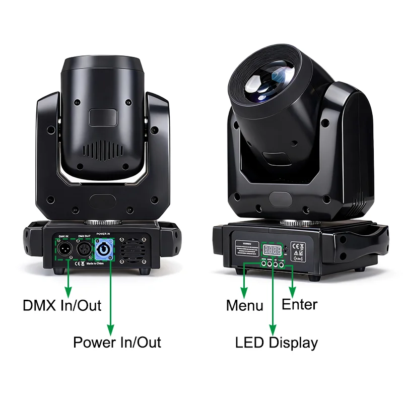 Igracelite Mini 100W Beam Spot LED Rotating Ktv Nightclub Led Moving Head Beam