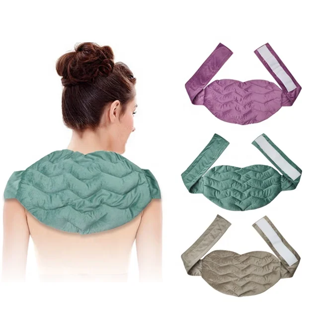 Wheat Weighted Microwave Neck & Shoulder Heat Pack