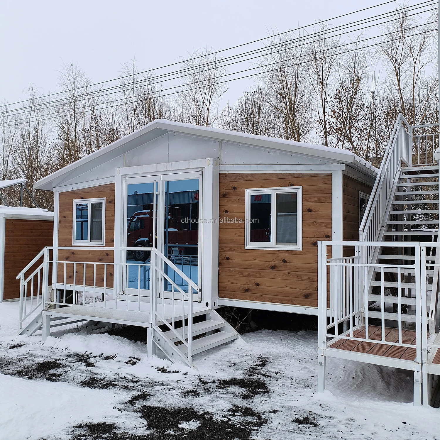 Fast Build Prefab House 20ft 40ft Modular Folding Container House ...