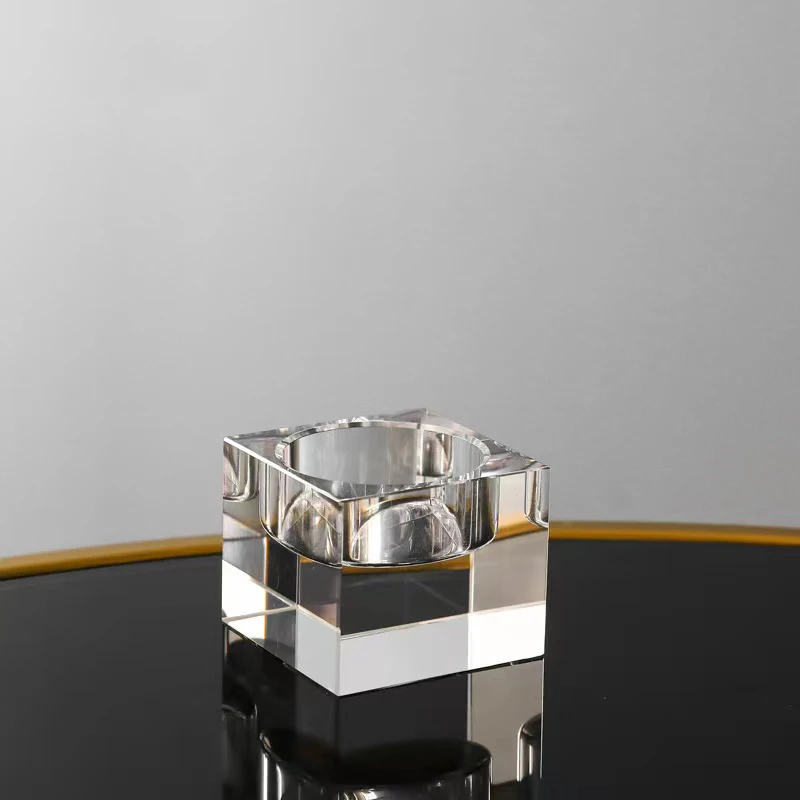 Factory Wholesale Candlestick Crystal Wedding Candlestick And