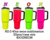 40OZNEON H2.0 40oz sublimazione al neon