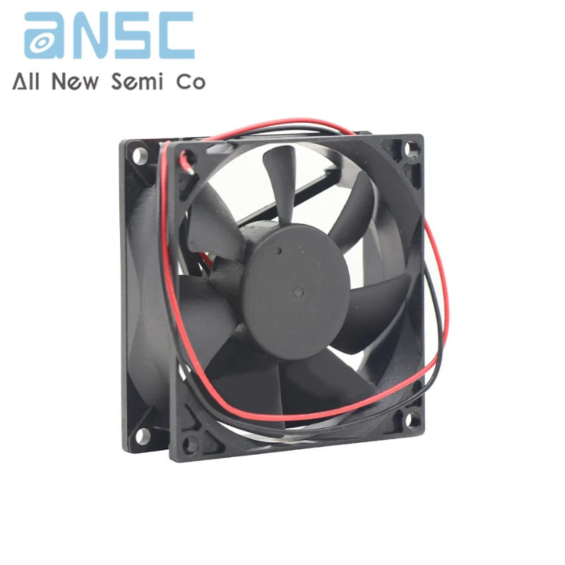 Original Axial flow fan AD08024UB257104(00H3) 24V 0.16A 80X80X25mm Industrial DC cooling cabinet fan